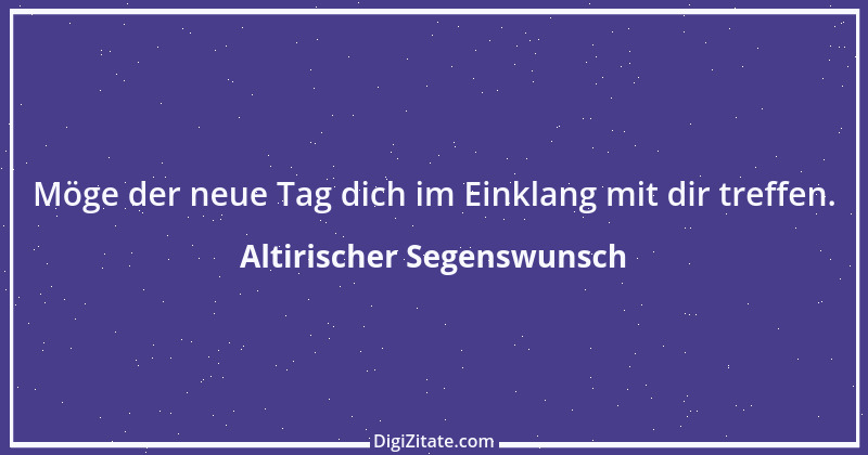 Zitat von Altirischer Segenswunsch 36