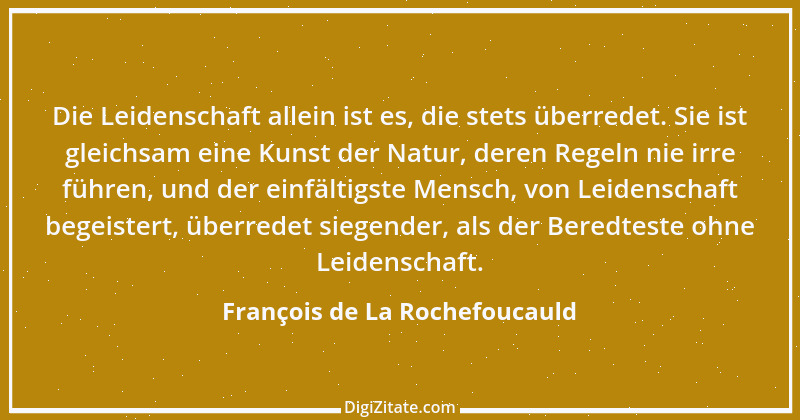 Zitat von François de La Rochefoucauld 617