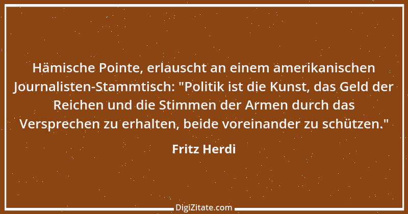 Zitat von Fritz Herdi 8