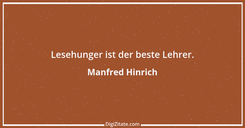 Zitat von Manfred Hinrich 3878