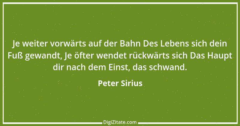 Zitat von Peter Sirius 104