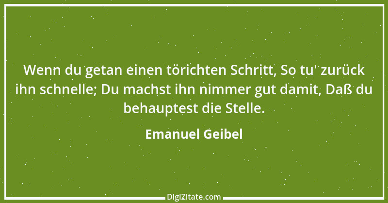 Zitat von Emanuel Geibel 62