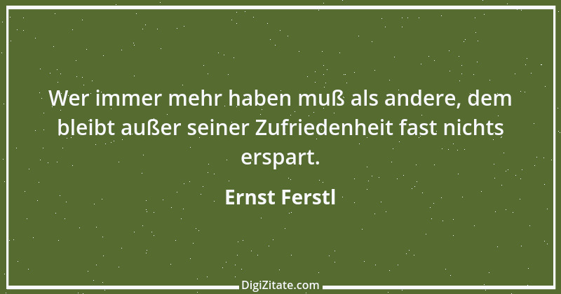 Zitat von Ernst Ferstl 1146