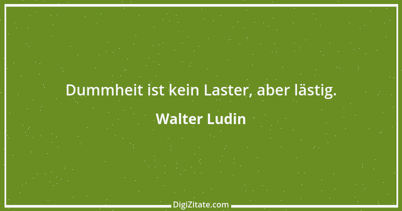 Zitat von Walter Ludin 207