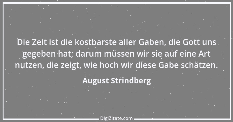 Zitat von August Strindberg 8