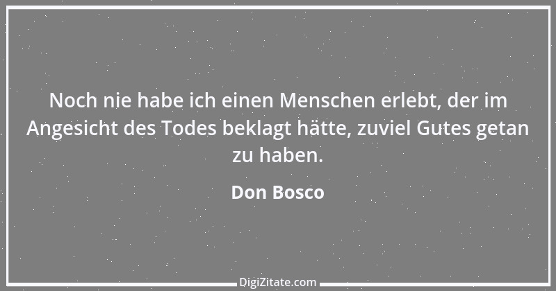 Zitat von Don Bosco 6