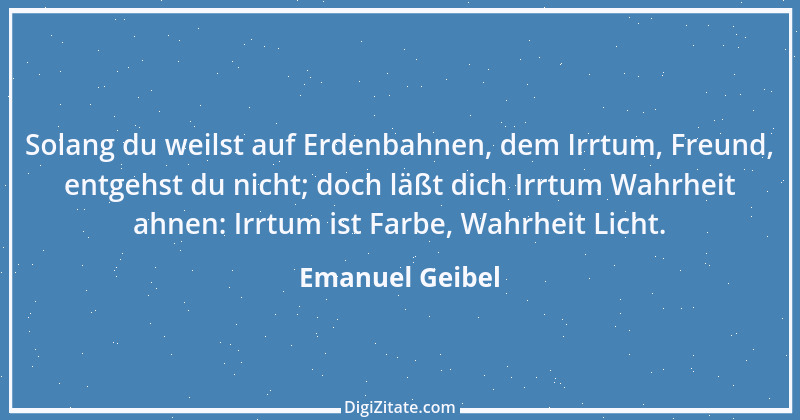 Zitat von Emanuel Geibel 181