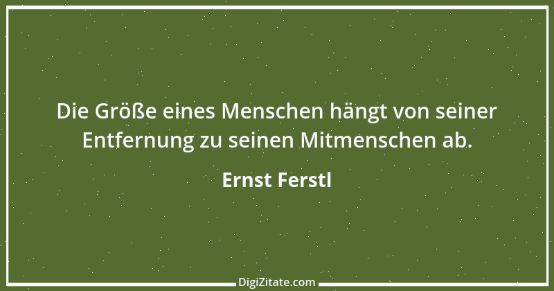 Zitat von Ernst Ferstl 1265