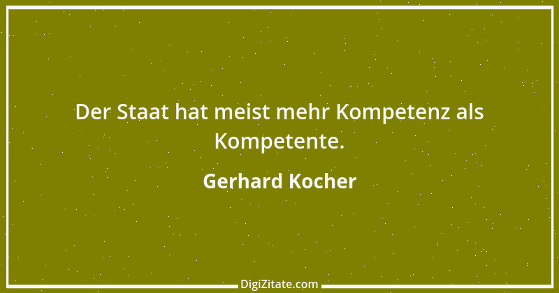 Zitat von Gerhard Kocher 333