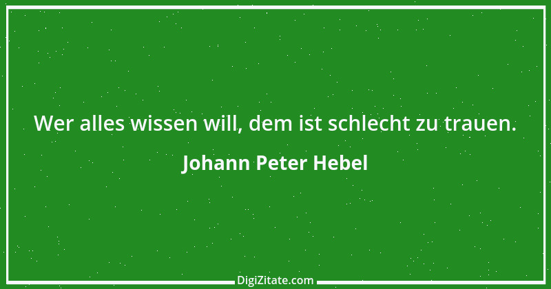 Zitat von Johann Peter Hebel 35