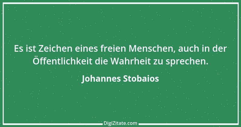 Zitat von Johannes Stobaios 6