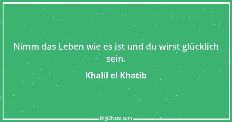 Zitat von Khalil el Khatib 12