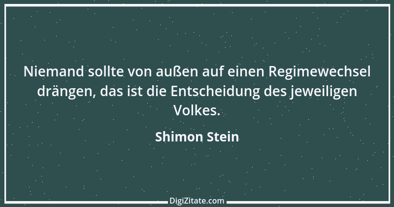 Zitat von Shimon Stein 1