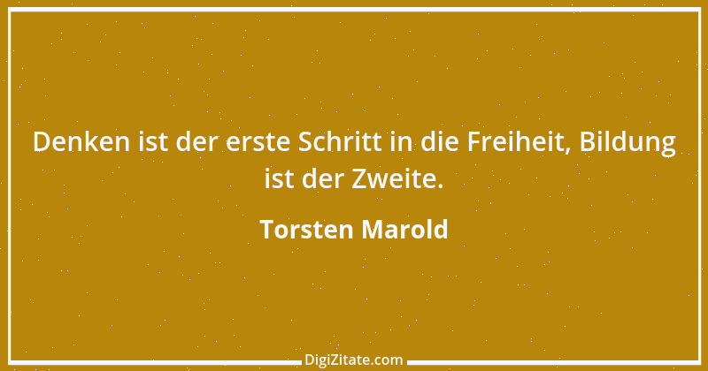 Zitat von Torsten Marold 2