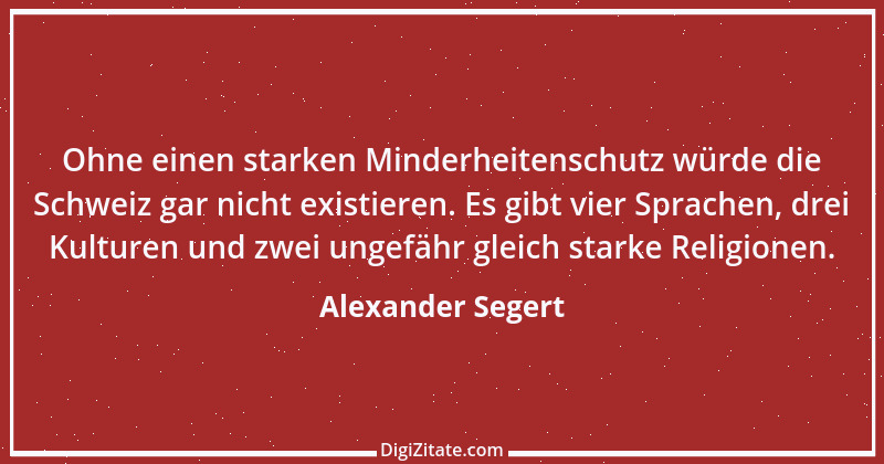 Zitat von Alexander Segert 8