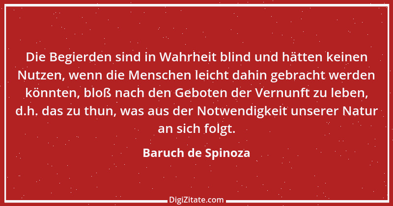 Zitat von Baruch de Spinoza 75