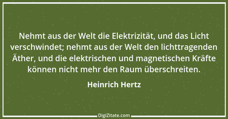 Zitat von Heinrich Hertz 2