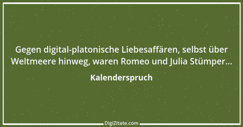 Zitat von Kalenderspruch 120