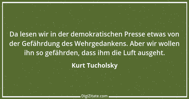 Zitat von Kurt Tucholsky 247