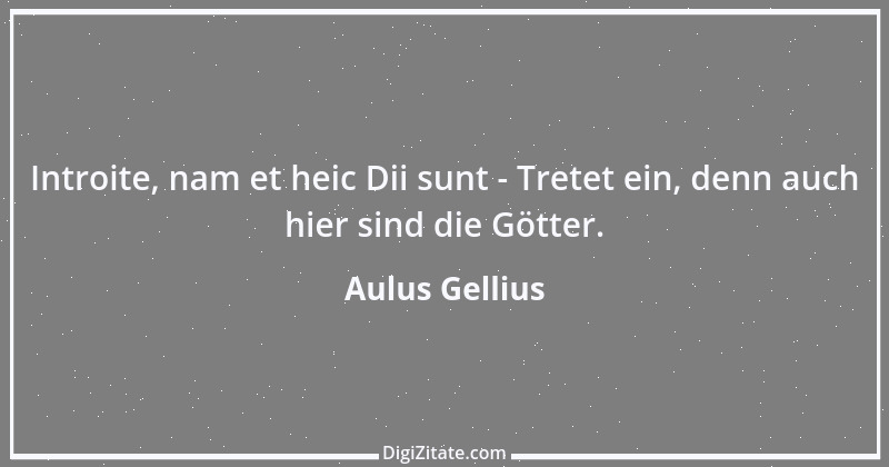 Zitat von Aulus Gellius 6