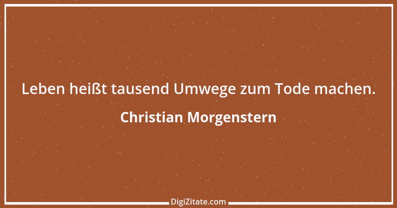 Zitat von Christian Morgenstern 230