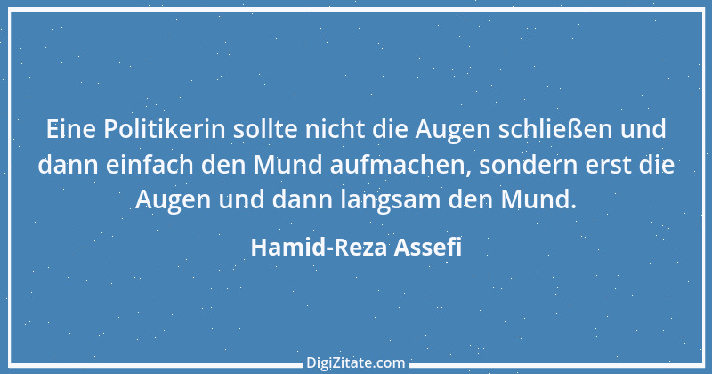 Zitat von Hamid-Reza Assefi 1