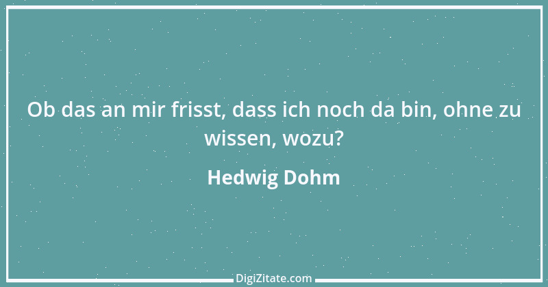 Zitat von Hedwig Dohm 65