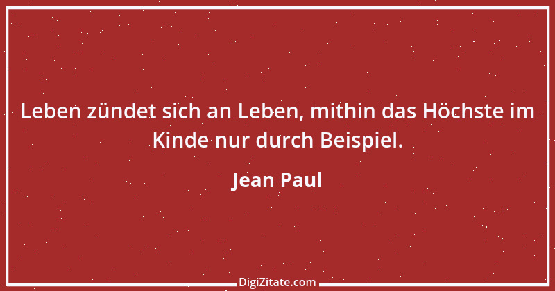 Zitat von Jean Paul 852