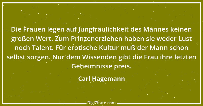 Zitat von Carl Hagemann 10