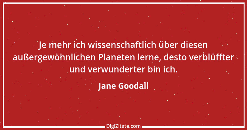 Zitat von Jane Goodall 3