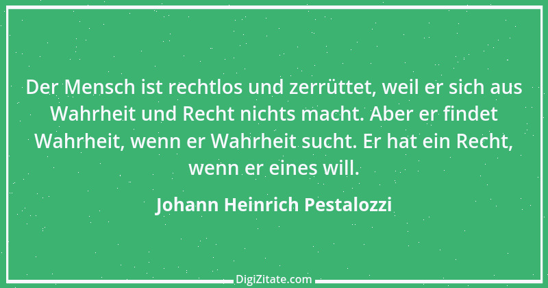 Zitat von Johann Heinrich Pestalozzi 179