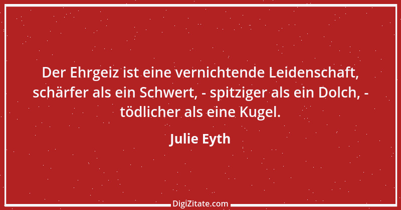 Zitat von Julie Eyth 26