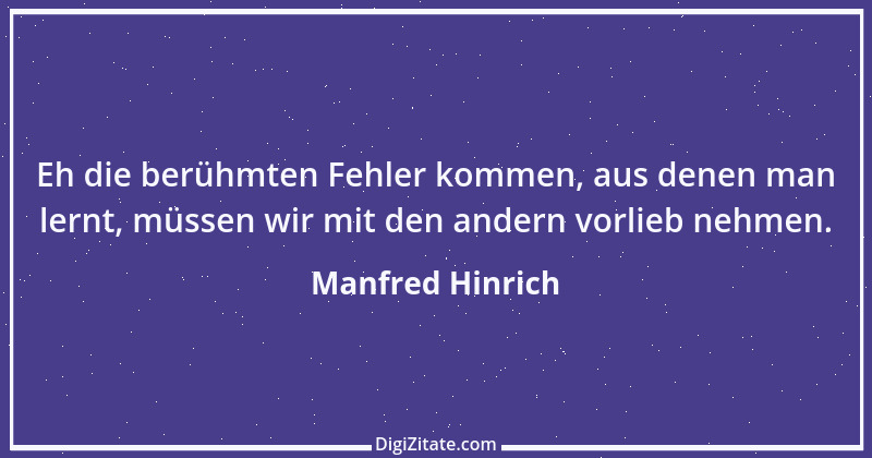 Zitat von Manfred Hinrich 2882