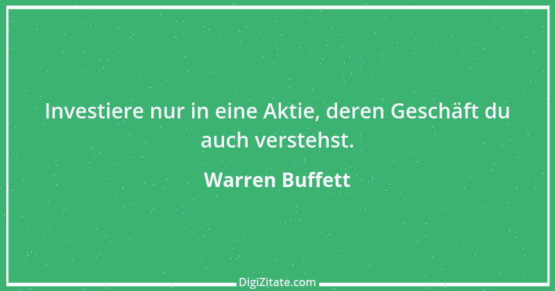 Zitat von Warren Buffett 9