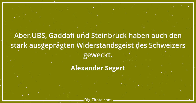 Zitat von Alexander Segert 11