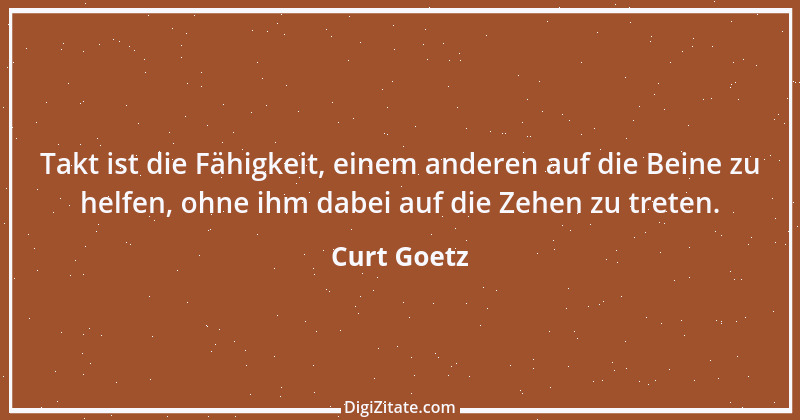 Zitat von Curt Goetz 41