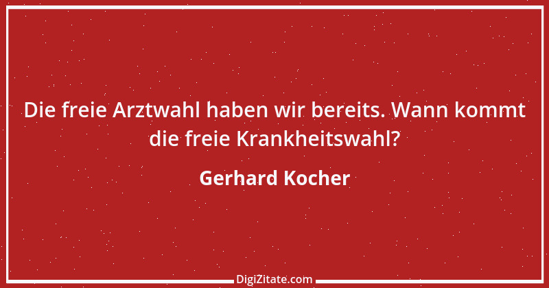 Zitat von Gerhard Kocher 218