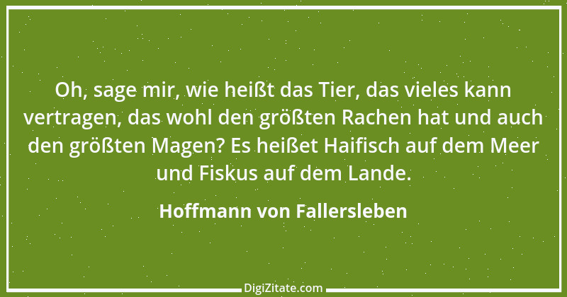 Zitat von Hoffmann von Fallersleben 34