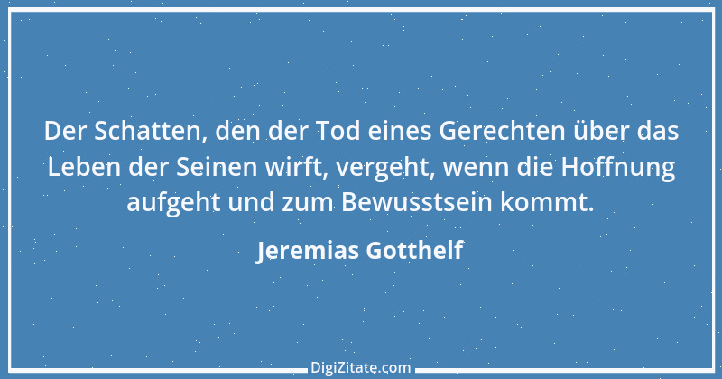 Zitat von Jeremias Gotthelf 373