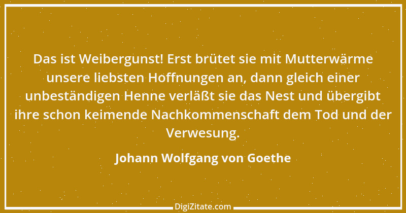 Zitat von Johann Wolfgang von Goethe 1709