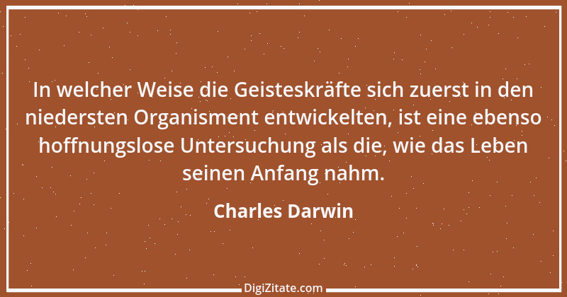 Zitat von Charles Darwin 66