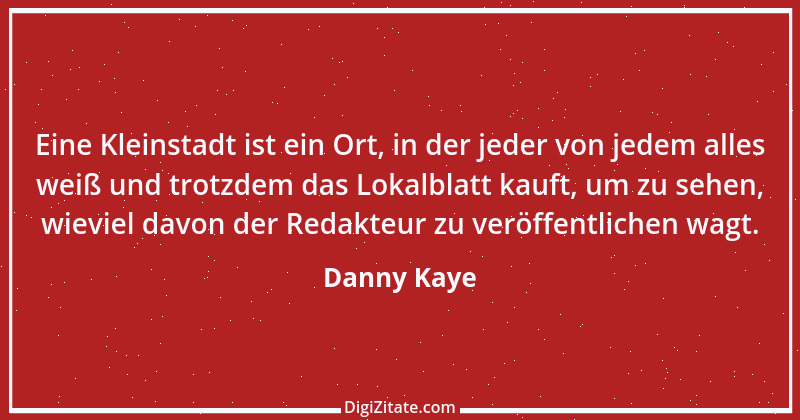 Zitat von Danny Kaye 7