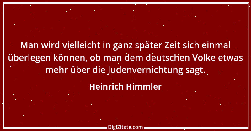 Zitat von Heinrich Himmler 4