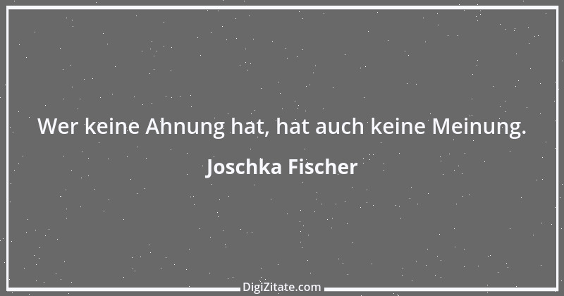 Zitat von Joschka Fischer 1