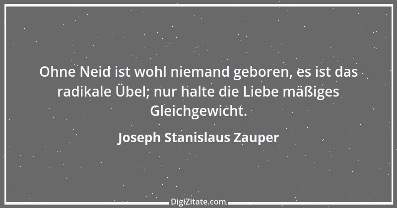 Zitat von Joseph Stanislaus Zauper 33