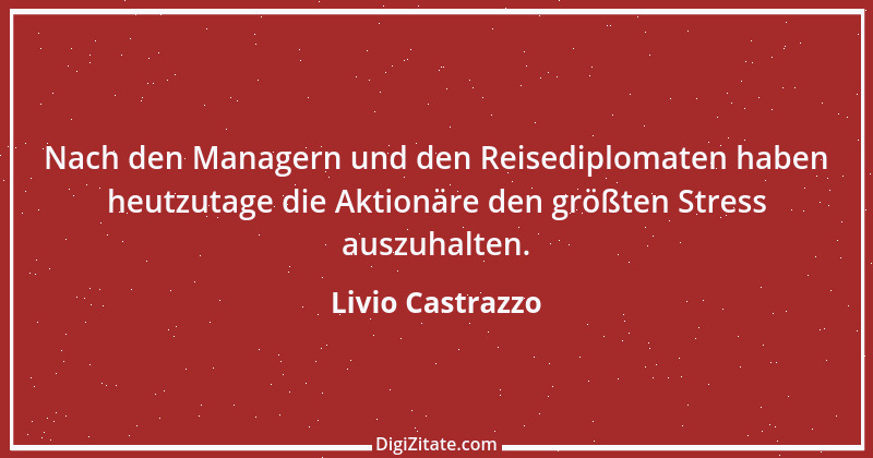 Zitat von Livio Castrazzo 1