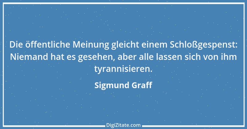 Zitat von Sigmund Graff 16