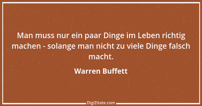 Zitat von Warren Buffett 11