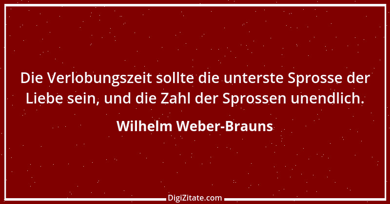 Zitat von Wilhelm Weber-Brauns 23