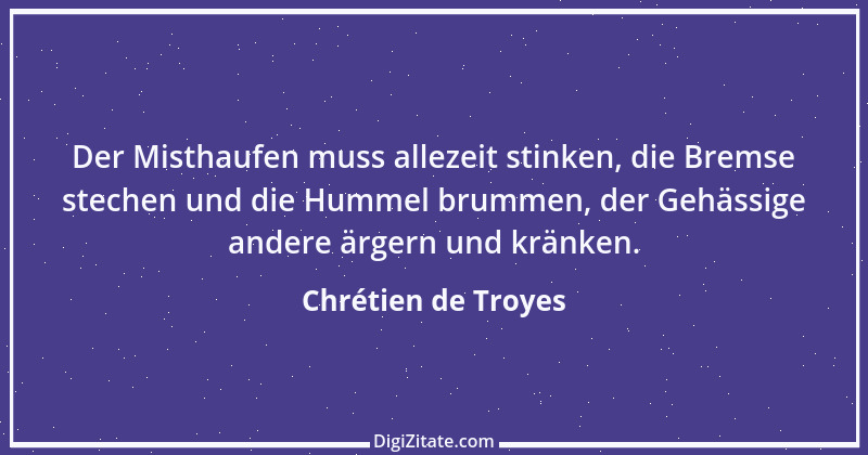 Zitat von Chrétien de Troyes 16